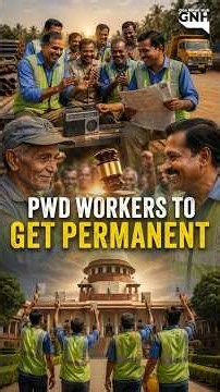 PWD WORKERS TO GET PERMANENT