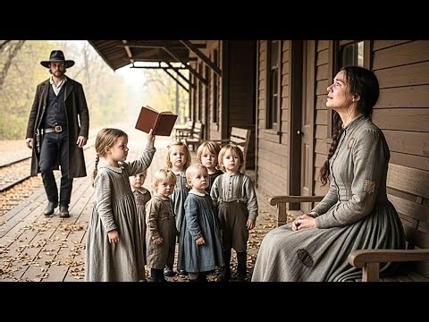 “Can You Read Us a Story?” — 7 Motherless Kids Beg a Starving Mail-Order Bride at Station