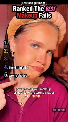 Ranked The best Makeup Fails (Part 24) #ranking #shortsviral