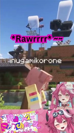 Raora Scares Korone. #hololive #hololiveen #raorapanthera #vtuberclip #envtuber