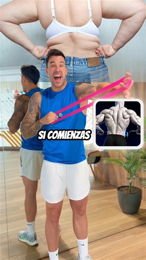 🔥 ¡ELIMINA LA FLACIDEZ Y ROLLITOS DE LA ESPALDA CON BANDA! 💪
