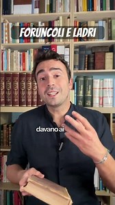 The origin of the word "furuncle"... and its connection to thieves. #marcodixit #italianlanguage ...