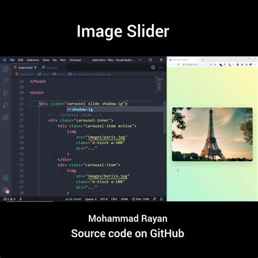 Take your website to the next level with Bootstrap 5 image sliders