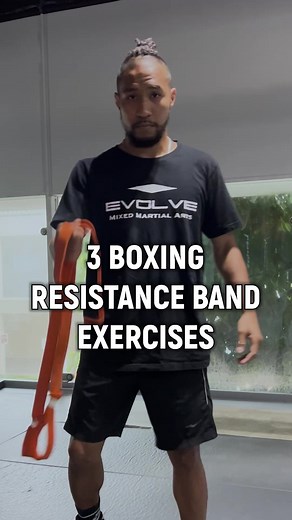 44K views · 202 reactions | Grab a resistance band and get started on these boxing drills! #BoxingDrills #BoxingResistanceBand #EvolveMMA | Evolve MMA | Facebook