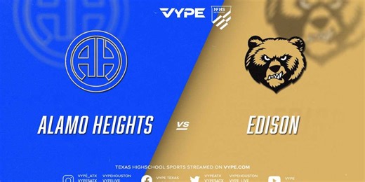 6PM | NFHS – 5A D2 Boys Basketball Area: Alamo Heights vs. Edison