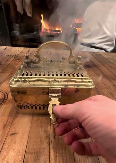 Cooking In Antique Cricket Boxes 🔥 | Alinea Chicago