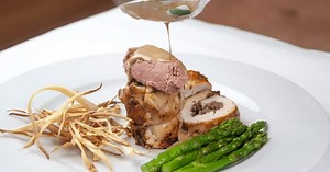 Mushroom Duxelle Stuffed Chicken Breast