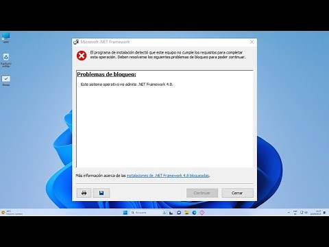 SOLUCIÓN Este sistema operativo no admite .NET Framework 4.8. en Windows 10/11/8/7 ✅