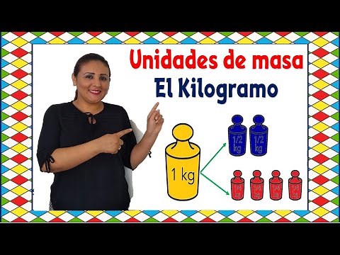 Unidades de masa (El kilogramo) para niños