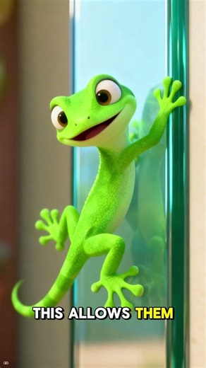 Geckos Have Real-Life Super Grip 🦎✨ #shorts