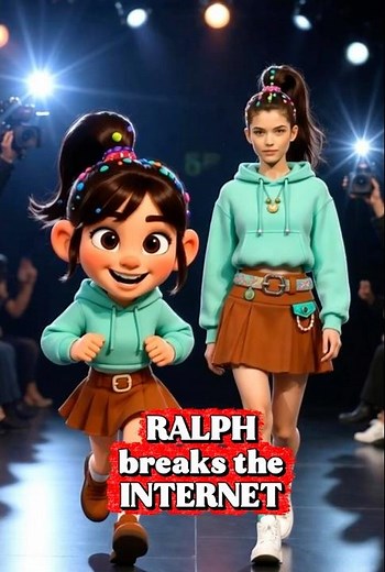 Ralph vs. the Internet: Cartoon heroes and their human doubles on the podium!#RalphBreaksTheInternet