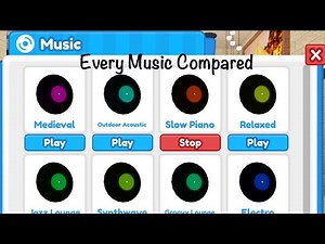 Every Music Disc Compared in Restaurant Tycoon 2 Roblox