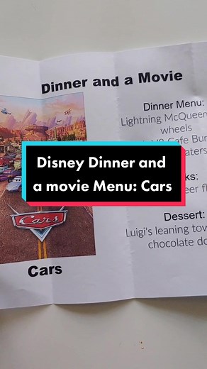 Cars Themed Dinner Menu Ideas for a Magical Movie Night