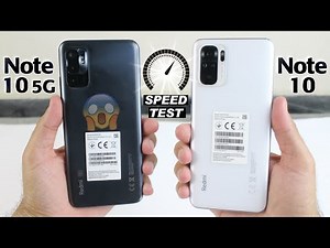 Redmi Note 10 5G vs Redmi Note 10 - Speed Test & Rendering Test!
