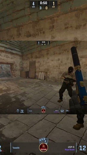 One Bullet Left… No Reload 😱 | Ancient B Hold AWP → Pistol Finish | CS2