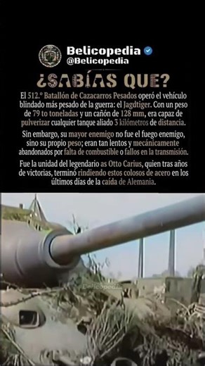 79 Toneladas de ACERO ALEMÁN: El Jagdtiger, gigante invencible o blanco fácil #historiamilitar #ww2
