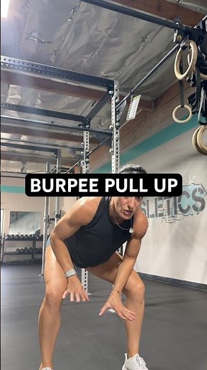 Burpee pull up technique! #workouttutorial #pullups #crossfit #burpees