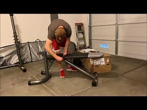 Weider XRS 20 Weight Bench assembly