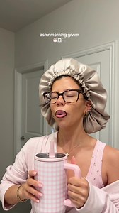 Morning GRWM ASMR: Satisfying Skincare Routine & Clean Girl Aesthetic