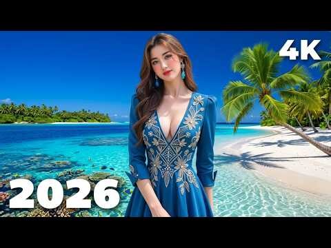 🍹 Best Vocal Tropical Summer Mix 2026 in 4K UHD | Chill Deep House Beach Vibes