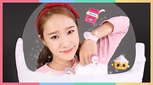 凯利的Shopkins微型购物角色扮演玩偶首饰盒子玩具制作游戏 | 凯利和玩具朋友们