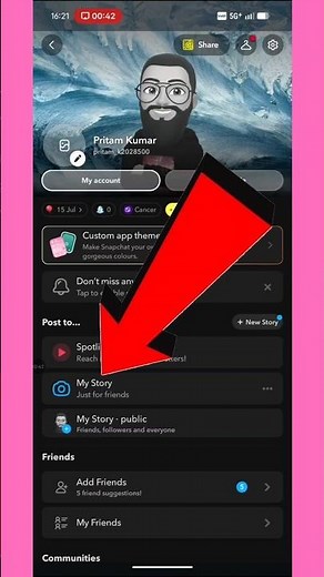 Snapchat par story kaise lagaye | How to upload snapchat story | 2026 Latest Trick 🔥