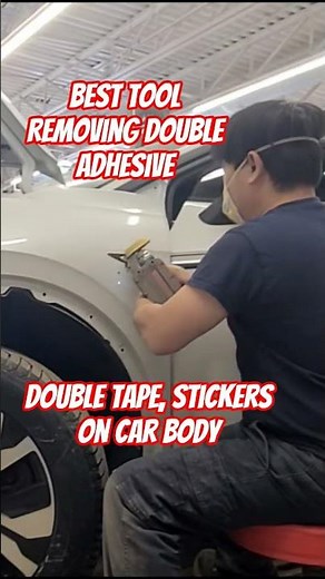 How to replace double Adhesive, double tape, stickers. #car #auto #mechanic #tools