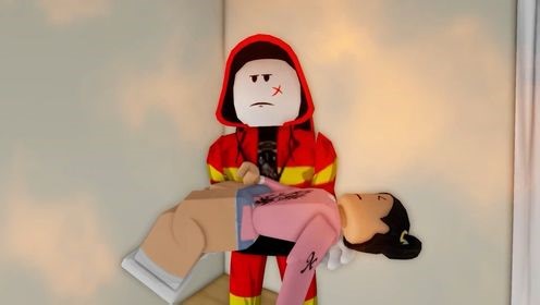 搞笑游戏动画：消防员爸爸为了救火牺牲了，乔尼决心继承爸爸的信仰