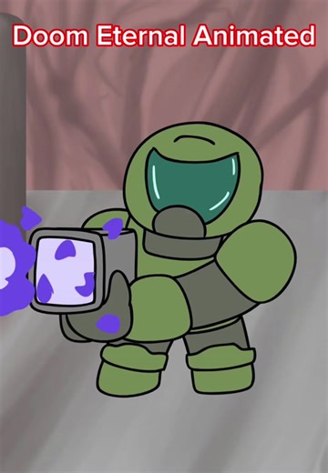 I just hear Muscle Man when they squeal. #DOOM #DOOMEternal #Animation #Animationtiktok #Animationmeme
