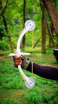 Homemade Powerful Bamboo Crossbow & Arrows | Step by Step DIY