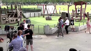 Annecy residents placed white roses at the playground where a man stabbed four toddlers and two pensioners in the usually tranquil French alpine town https://reut.rs/3NiitH4 | Reuters