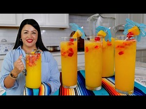 Quick and CHEAPER way to make REFRESHING Agua Fresca! POBRESITA Agua Fresca Recipe