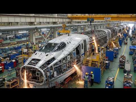 Inside the Most Advanced Train Factory on Earth | What They Don't Show You About Bullet Train Made