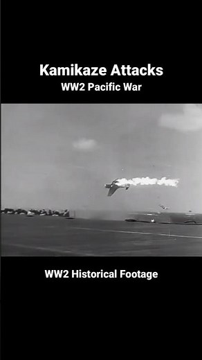 WW2 Footage | Kamikaze Attacks | Pacific War