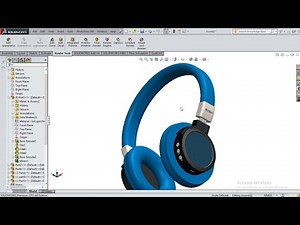 Headset modelling in Solidworks