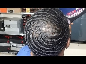 Must Watch: How to brush waves (crown work) MyfluffyPuffs soap session