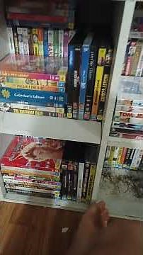 Overview My VHS, DVD & CD Collection (November 2023 Edition)