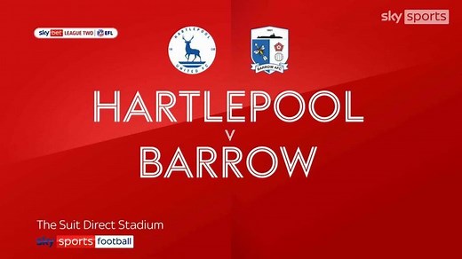 Hartlepool 3-1 Barrow: Luke Molyneux stars as Pools record first win in nine games