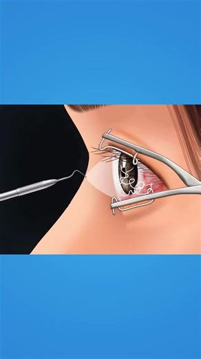 Relaxing Eye Treatment ASMR Animation