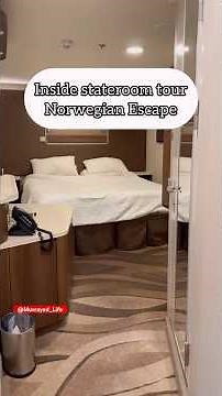 Inside Stateroom on Norwegian Escape Cruise Ship