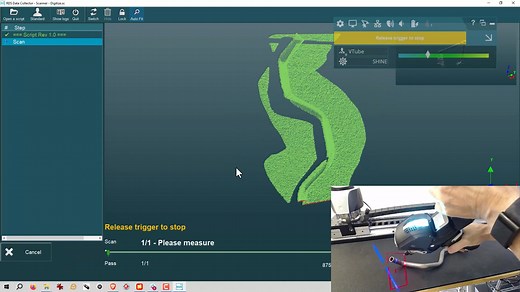 How To Test a HEXAGON Scanner in the HEXAGON RDS Data Collector (RDS 6.3)