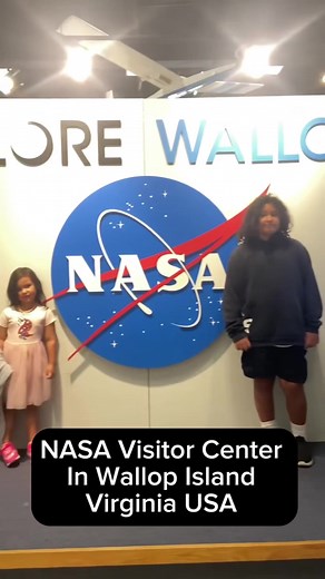 NASA Visitor Center in Wallop Island Virginia USA #followers #krendell #nasavisitorcenter #NASA #knowledge #exploring #fbreels #familytime | Karen Rendell