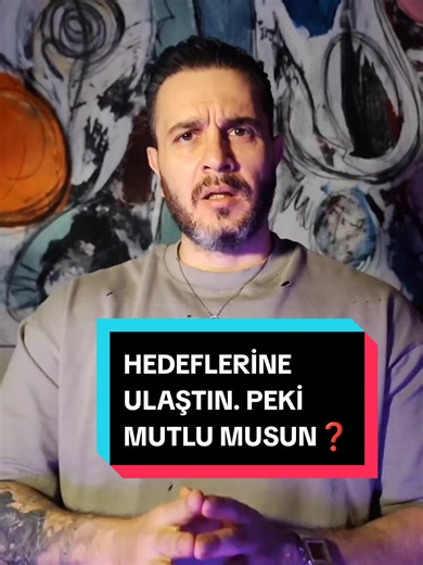 Daha önce seni mutlu edeceğini söylediğin hedeflere zaten ulaştın! 🚀 Peki mutlu musun ? Şu anda önceki hedeflerinin diğer tarafında olduğuna göre, mutluluğunun sonraki hedeflerinin diğer tarafında olduğunu düşünmek ne kadar doğru? 🎯💔 #motivasyon #kişiselgelişim #networkmarketing #fitness