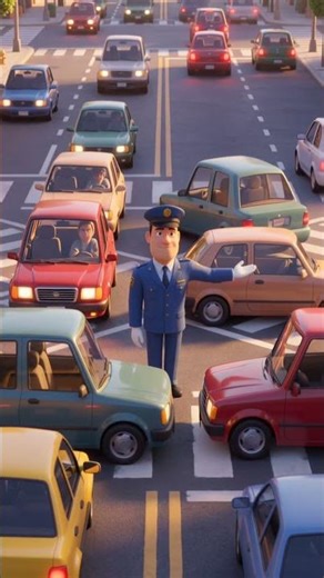 Arm direction controls traffic flow.