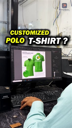 7.6K views · 23 reactions |  Customized Polo T-Shirts for Your Team & Events Get your company name or logo printed on high-quality polo t-shirts. ✅ Looks professional ✅ Comfortable for daily use ✅ Available in all sizes ✅ Starts from just 10 pcs  Delivery across India  Order now and give your team a smart, uniform look! | PrintMine | Facebook
