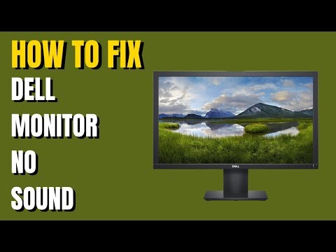 How to Easily Fix Dell Monitor No Sound in Minutes 2025!