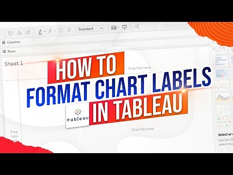 How to Format Chart Value Labels in Tableau Label Formatting & Field Formatting