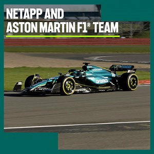 Focusing intensively on future-forward innovation, both on and off the track, we're excited for all the big wins ahead with the Aston Martin Aramco Formula One Team this season. When every millisecond matters, we provide the team with data storage that’s just as fast as they are — learn more in the comments 👇 #Formula1 #F1 #NetApp | NetApp