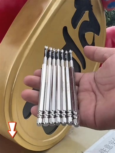 Want to tighten screws easily? The new upgraded K5 strong magnetic anti-slip screwdriver bit is worth trying!-zy