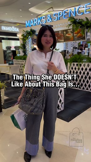 Another gorgeous Prada bag and she lets you on on a little overlooked detail if you’re considering getting this! 😍#prada #askingpeople #bagcollection #bagstyle #bagaddict #baglover | The Handbag Tales